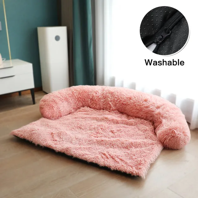 Plush Washable Pet Sofa