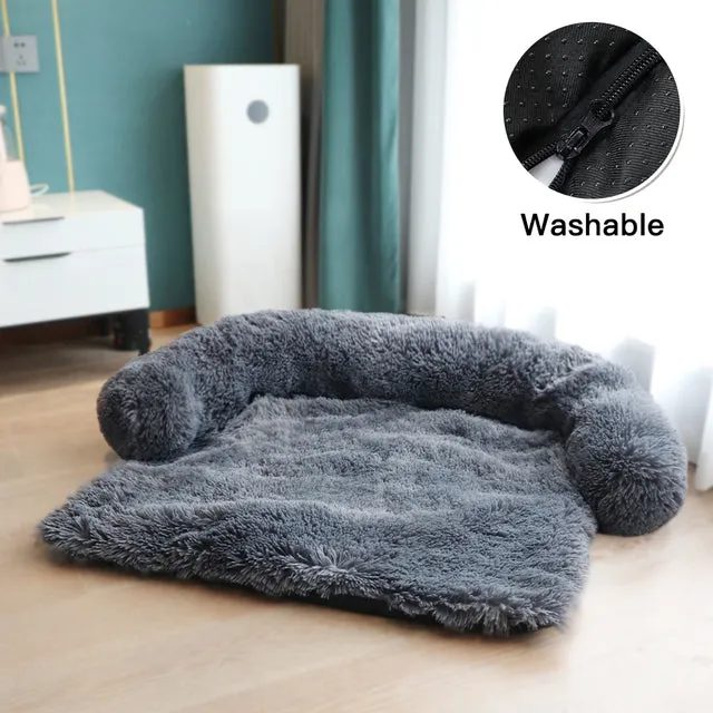 Plush Washable Pet Sofa