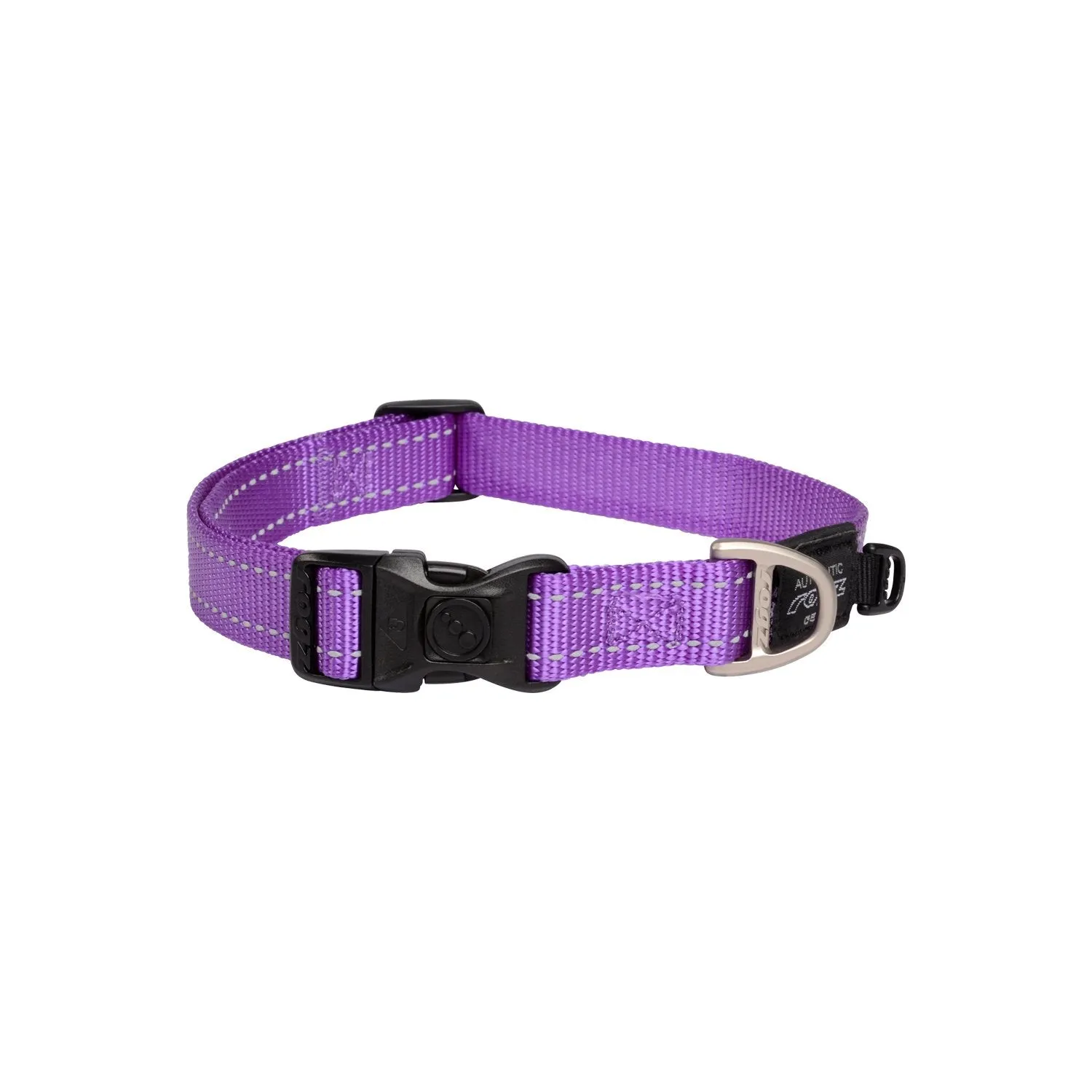 Rogz Classic Large Dog Collar Purple^^^