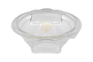 Round Salad Bowls Transparent 500cc