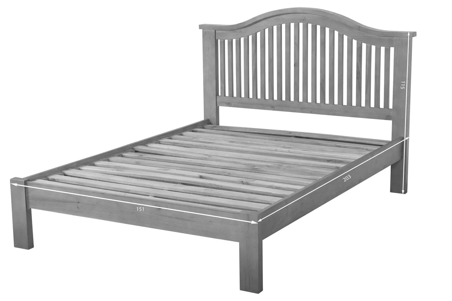 Rutland 4ft 6 Bed Frame