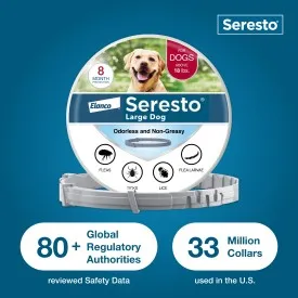 Seresto Flea and Tick Collar for Dogs