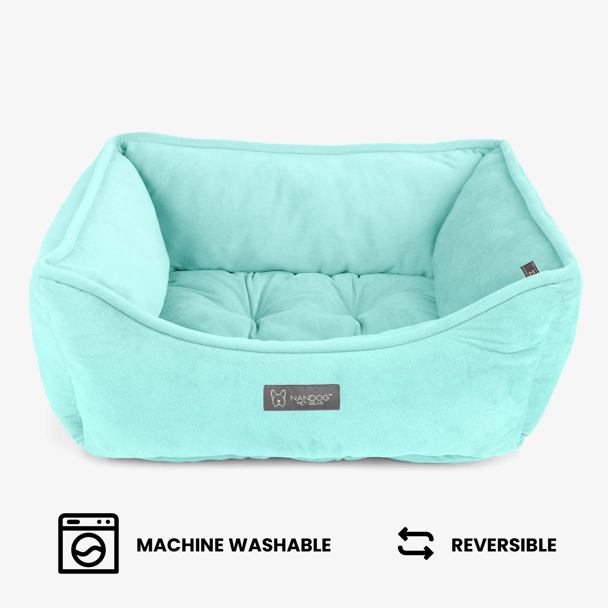 Signature Bed in Light Aqua