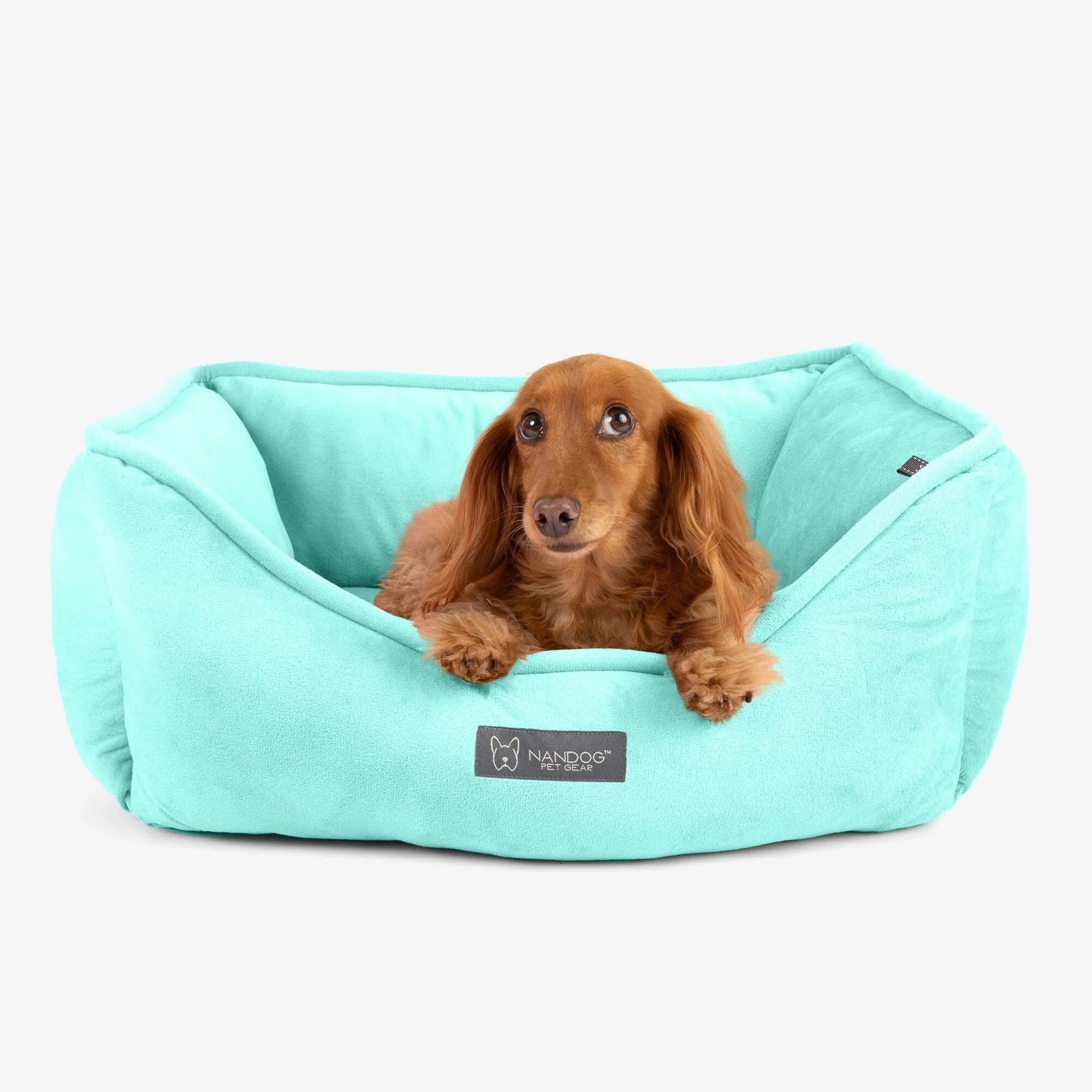 Signature Bed in Light Aqua