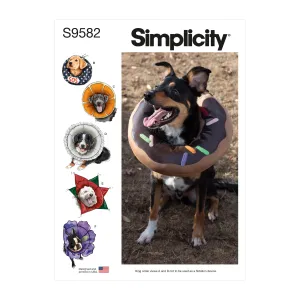 Simplicity Pattern SS9582 Pet Elizabethan Collars by Carla Reiss