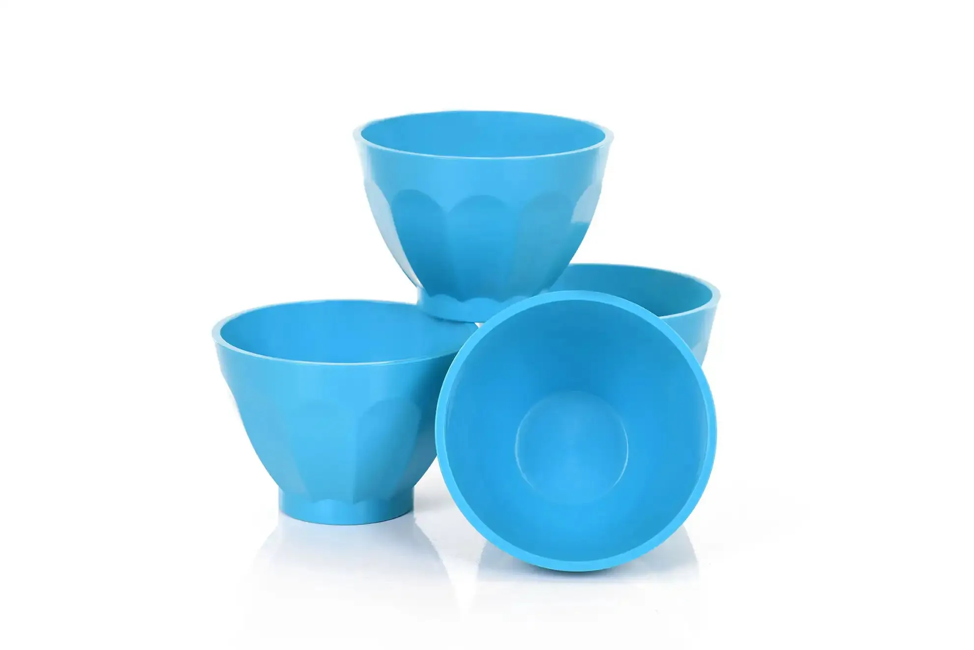 Small Unbreakable Plastic Bowl (250 ml) Pack of 4