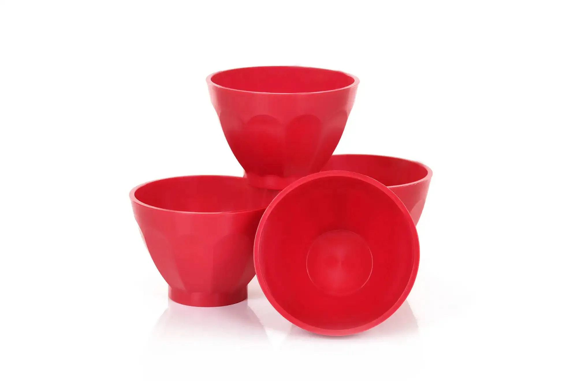 Small Unbreakable Plastic Bowl (250 ml) Pack of 4