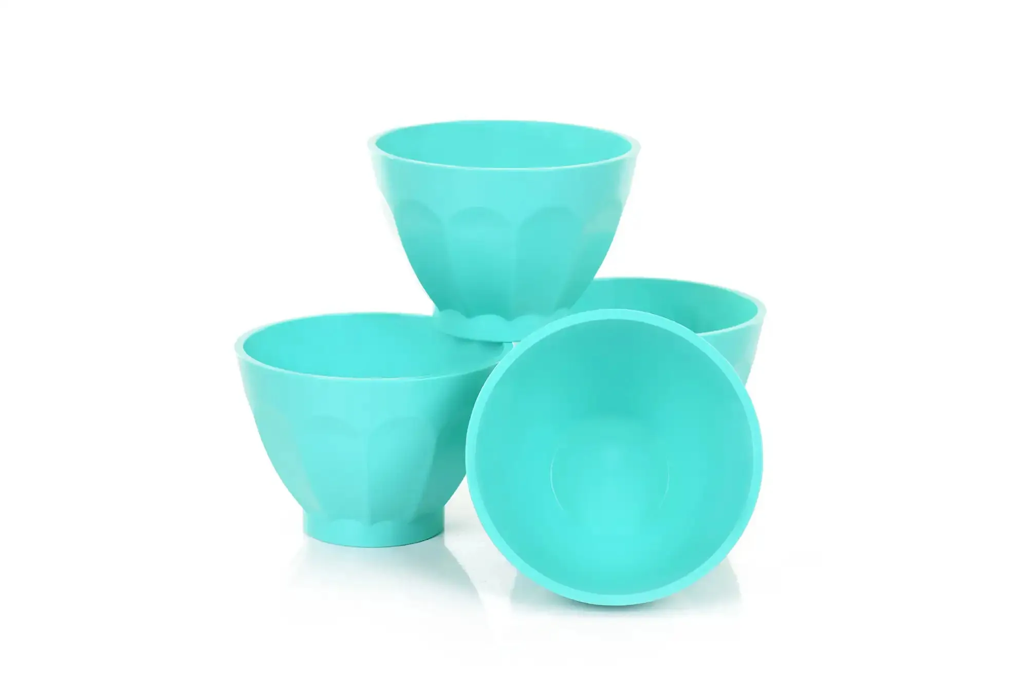 Small Unbreakable Plastic Bowl (250 ml) Pack of 4