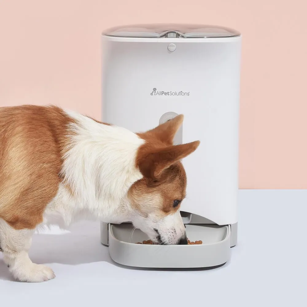 Smart Pet Auto Feeder with WIFI & Camera 4.3L