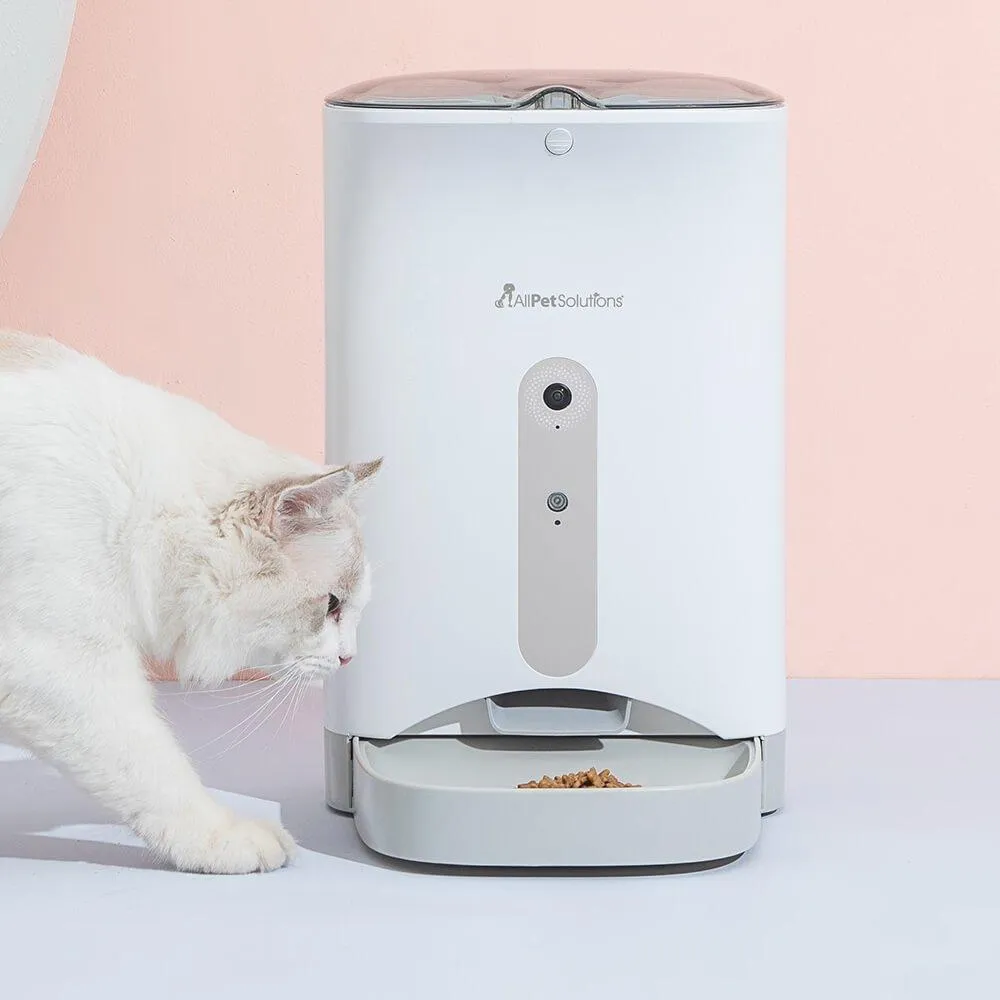 Smart Pet Auto Feeder with WIFI & Camera 4.3L