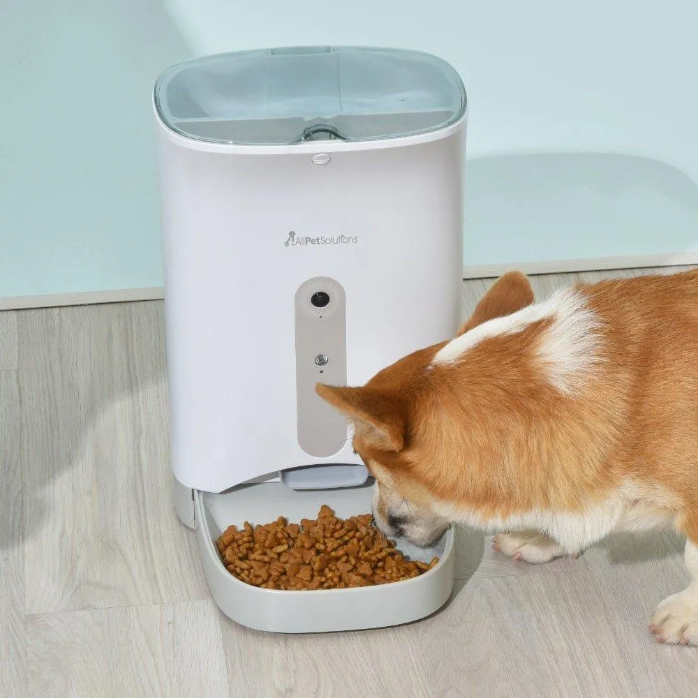 Smart Pet Auto Feeder with WIFI & Camera 4.3L