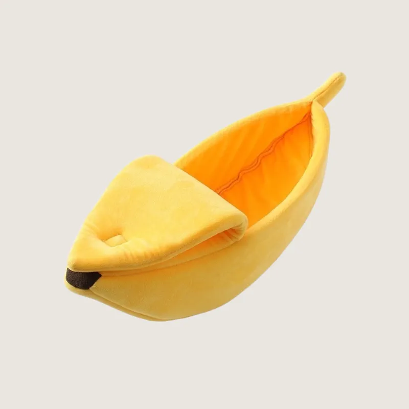 Super Soft Banana Cat Bed