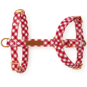 The Foggy Dog Harness - Red Gingham