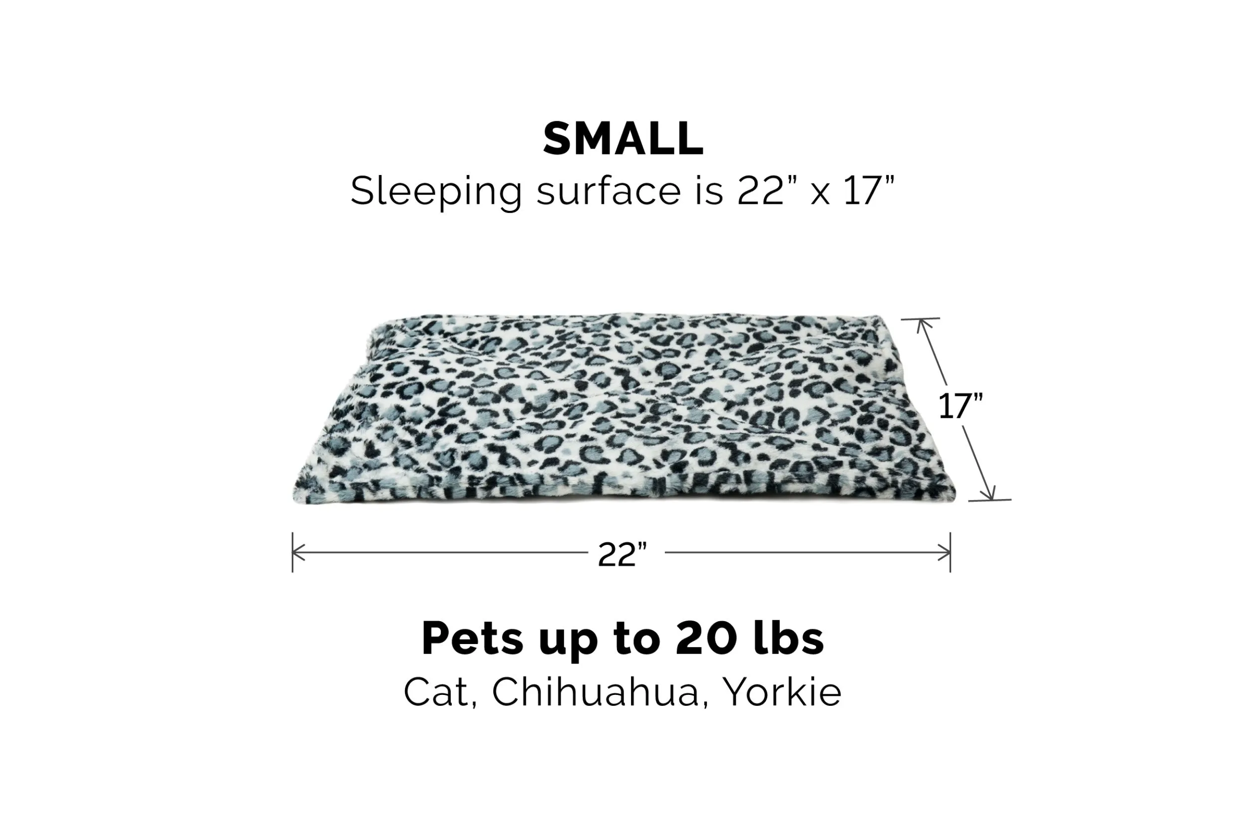 ThermaNAP™ Faux Fur Self-Warming Pet Bed Mat