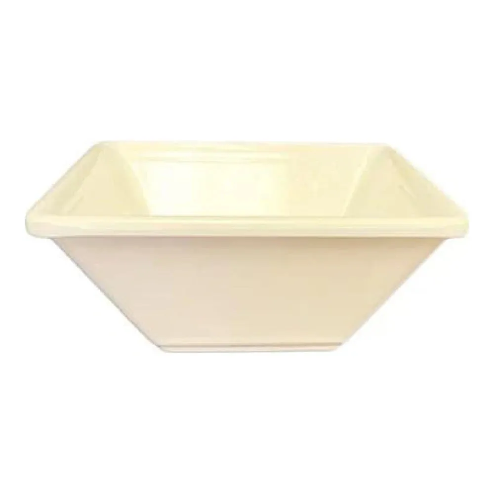 Thunder Group PS5005V 11 oz Melamine Passion Pearl Square Bowl