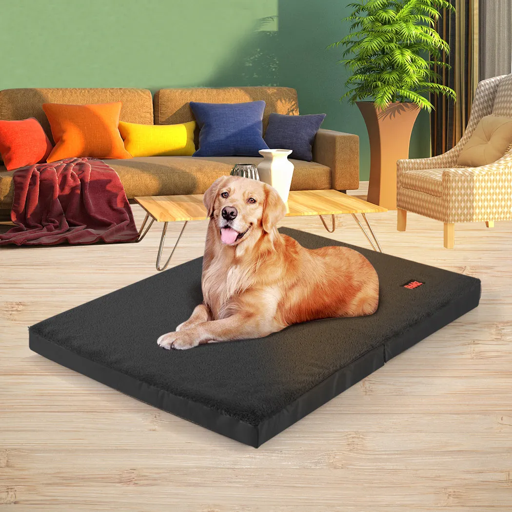 XXLarge Dog Beds Pet Foldable - Black