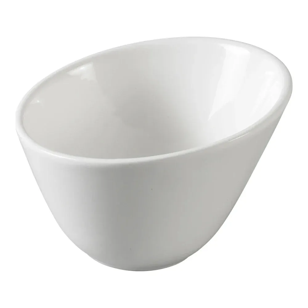 Yanco PS-2007 26 Oz White Porcelain Sheer Bowl, Pack of 24