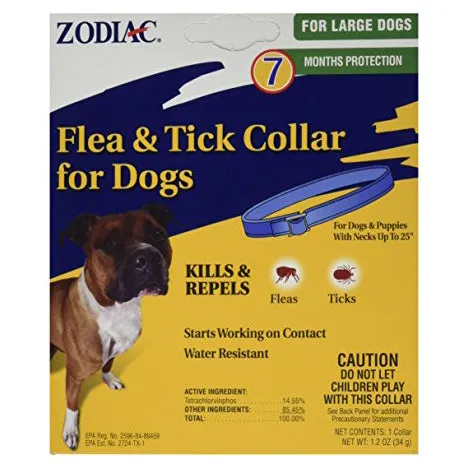 Zodiac Flea and Tick Collar for Large Dogs